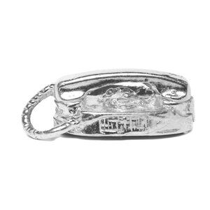 .925 Sterling Silver 3D Telephone